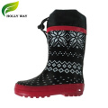 Botas de chuva infantil com cordão